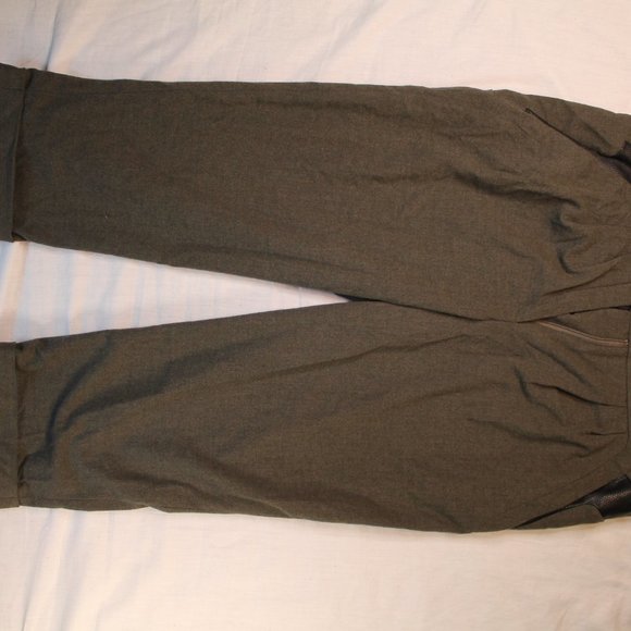 Robert rodregaz grey/dark green wool pants - Picture 6 of 6